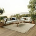 thumbnail image 5 of Nourison Home Tulum 9' x 12' Taupe Grey Outdoor Rug, 5 of 11