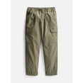 thumbnail image 5 of Wonder Nation Boys' Cargo Jogger Pants, Sizes 4-18, 5 of 5