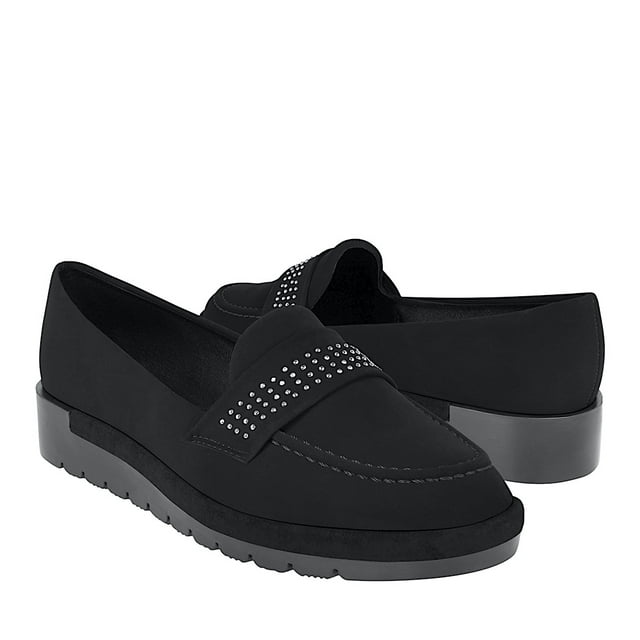 MOCASINES DAMA STYLO 3332 SUEDE NEGRO