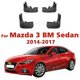 thumbnail image 1 of unique For Mazda 3 (BM) Axela Sedan 2014 2015 2016 2017 Fender Mudguard Mud Flaps Guard Splash Flap Mudguards Car Accessories, 1 of 5