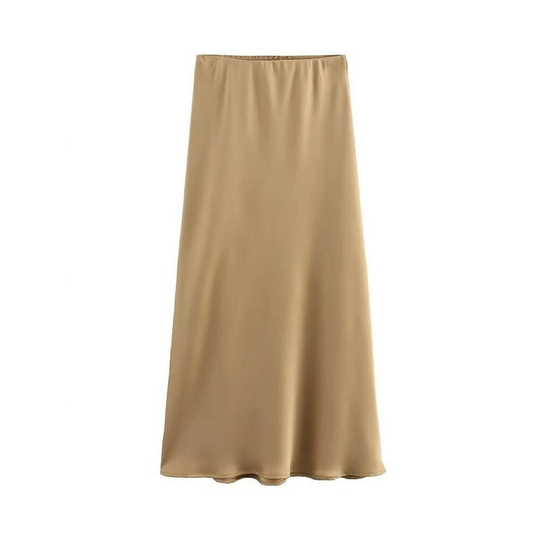Gold pleated skirt walmart sale