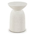 thumbnail image 1 of Meridian Furniture Opani Terrazzo Indoor/Outdoor Concrete End Table, 1 of 7