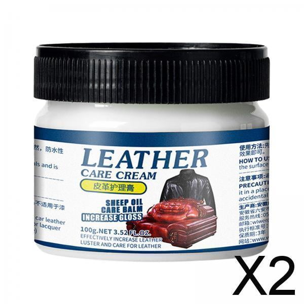Betún,Bálsamo para el cuidado del cuero Crema para pulir zapatos para limpiar,Bálsamo abrillantador de cuero para muebles,Betún para zapatos resistente al agua Mantenimiento de cuero