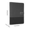 thumbnail image 4 of Stylo Intelligent, Journal Ligné pour Notebook Planificateur et Classeur Ios Professionnels hors Ligne Ai Ios Journal Ligné avec Application Synchronisation Utilisation Android et Compatible avec Stylo avec Cuir Android A5, 4 of 6