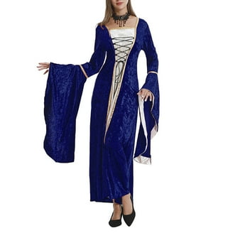 White Mini Dress Achlibe Women's Milkmaid Corset Dress  Long Sleeve Square  Neck Mini Dress, Renaissance Fairy Halloween Costume Black Halloween Dress