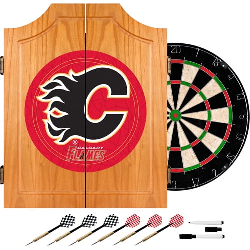 NHL Calgary Flames Dart includes Darts and Board