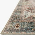thumbnail image 2 of Loloi Rugs Loren 7'6" x 9'6" Printed Polyester Rug in Brick, 2 of 6