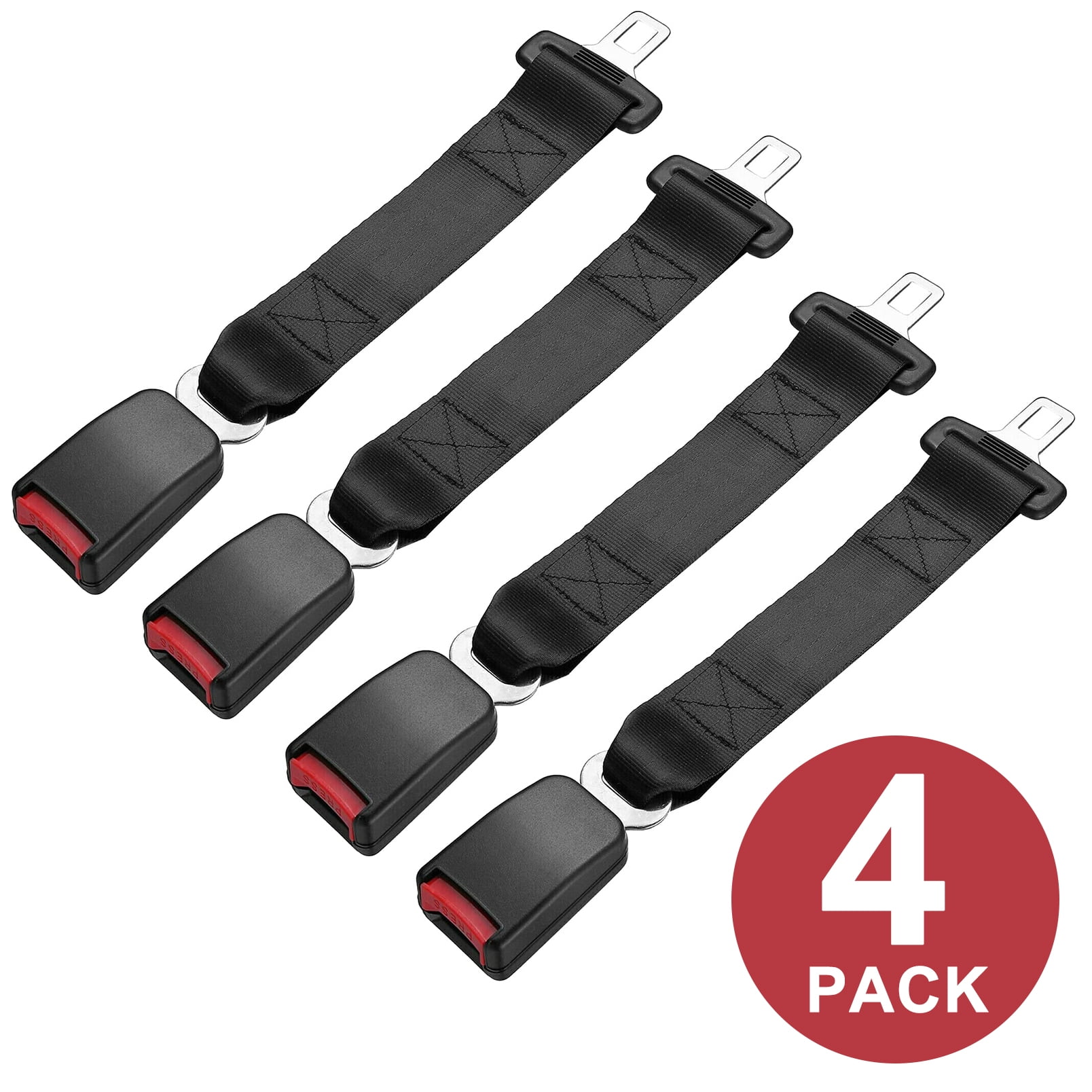 Seat Belt Extender, 4 Pack Car Seat Belt Extender(2023 Upgraded