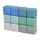 thumbnail image 1 of Bloques de Construcción de Espuma Suave Back2School Express - Set de 12 Piezas Mosaico, 1 of 9