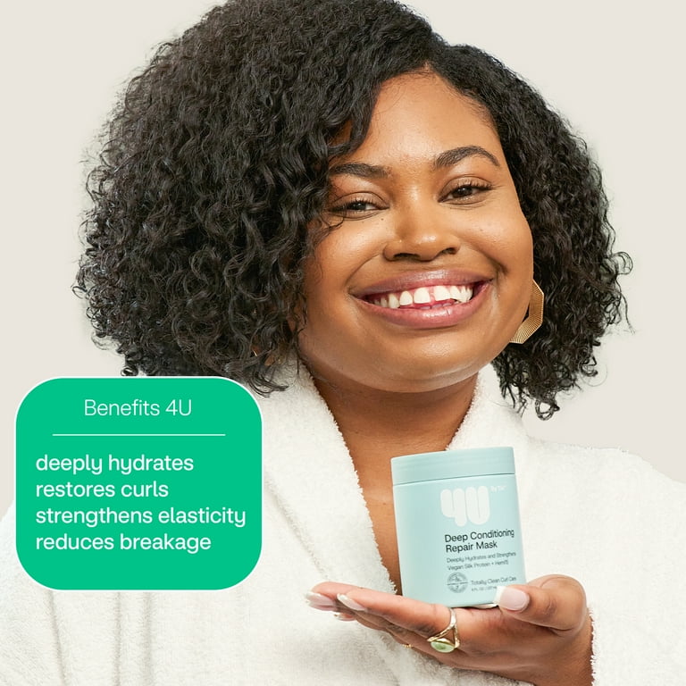 4U by Tia Deep Conditioning Repair Hair Mask, Nourishes