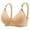 Beige, variant on Hfnxid Women Bras Under $ 5.00,Women's Large Size Print Breathable Underwear Bras