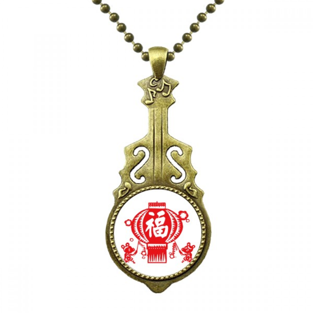 Collar de guitarra Antigua Unbranded con Patron de corte de papel