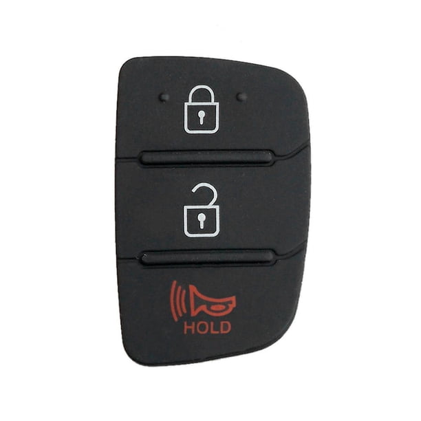 3 Button Replacement Flip Folding Remote Car Key Shell Case Rubber Pads For Hyundai Picanto Solaris Rio Sportage Elantra Kia Key