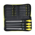 thumbnail image 3 of Juego de limas multifuncionales de 18 piezas, herramienta manual de acero de alto carbono para carpintería, metal, vidrio y cerámica., 3 of 14