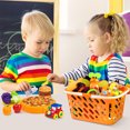 thumbnail image 1 of ELAYARD 2pcs Small Shopping Baskets Portable Storage for Children Toy Organization, 1 of 6