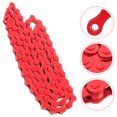 thumbnail image 2 of SHISUYAN Bicycles Chain Replacement Road Bike Sturdy Chain Racing Cycling Chain Bike Accessory, 2 of 9