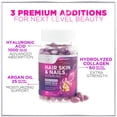 thumbnail image 5 of Hair Vitamins for Women for Hair Growth - Argan-Infused Supplement with Collagen, Biotin and Hyaluronic Acid - Supports Faster Hair Growth, Skin & Nails Beauty Vitamins, Bottled in USA - 120 Softgels, 5 of 9