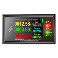 thumbnail image 2 of DT20W 0-420V Tuya WiFi Smart Lithium Battery Capacity Detection Tester DC Current Voltage Coulomb Power Meter 30A,1 * Lithium Battery Capacity Tester,Black, 2 of 8