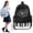 Black, variant on Piano Backpack, Cute Nylon Keyboard Bookbag, Y2K Travel Campus Daypack for School, College & Daily Use