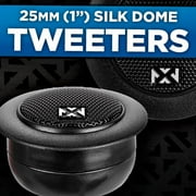 NVX VSP525KIT 5.25 Component Car Speaker System 750W Peak V-Series 2-Way w/ 25mm Silk Dome Tweeters