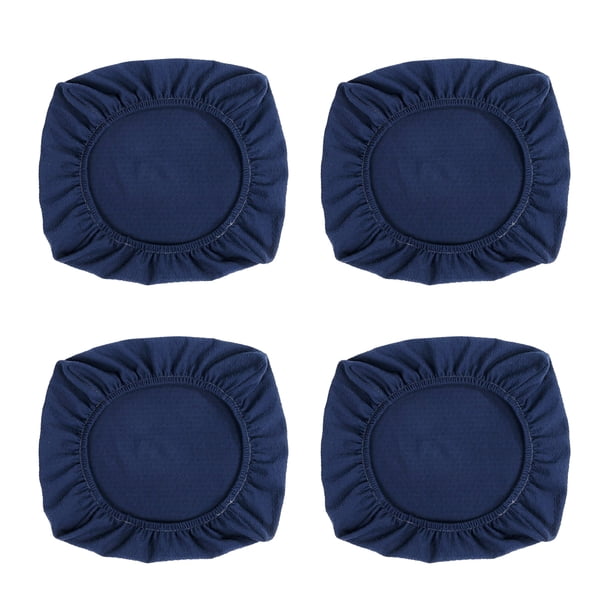 Protector estirable de cubierta de sil de comedor 4pcs para el banquete de boda Dark Sunnimix Funda de asiento de silla de comedor