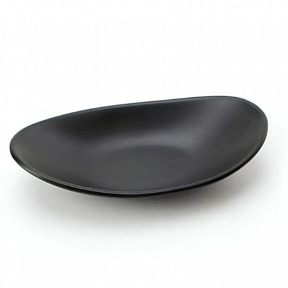 LAMIRO Jewelry Tray Black Key Bowl, Key Holder Bowl，Key Holder Organizer Key Tray for Entryway Jewelry Bowl Table Decoration Housewarming Gift (Oval)