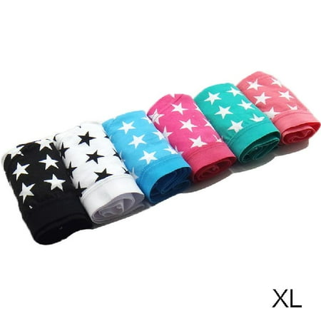 

New Fashion Women Cotton Stars Print Underwear Ladies Sexy Lingerie Girl Briefs