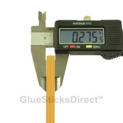 GlueSticksDirect® Translucent Peach Colored Glue Sticks for Glue Gun, Mini 5/16 X 4 24 Sticks