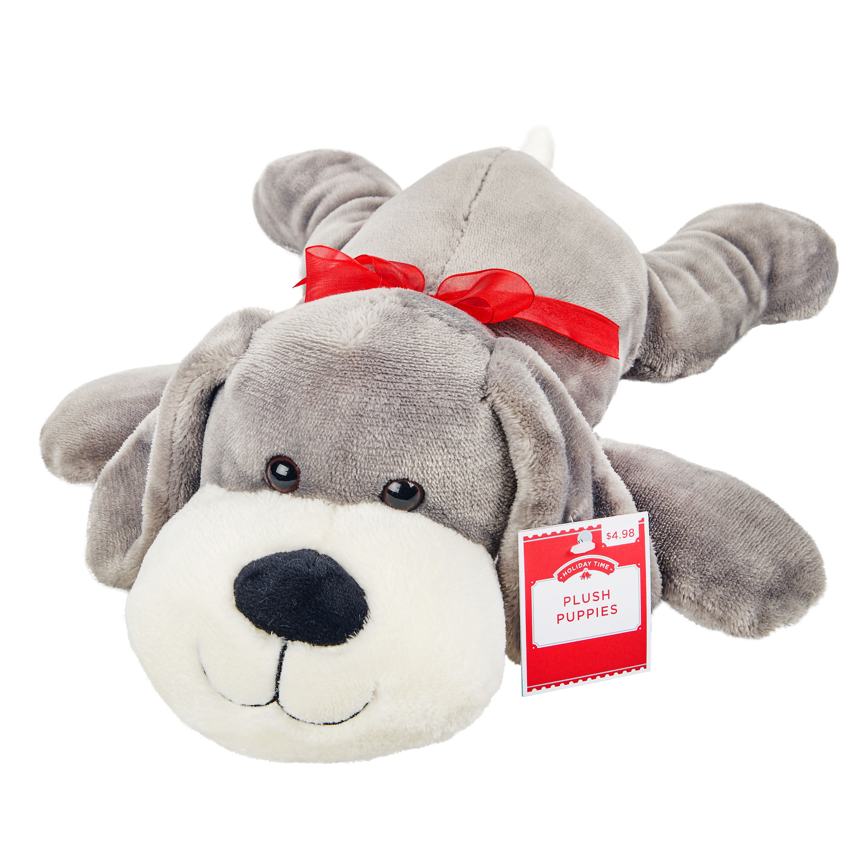 Very Soft Puppy Stuffed Animals Toy Gifts Gray, ERDAO Dog Plush Hugging Pillow 