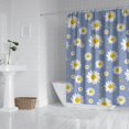 thumbnail image 2 of Waterproof Cute Boho Daisy Shower Curtain 72x72 Inch Boho Style Polyester Unique Shower Curtain for Bathroom Hotel Home Decor with 12 Plastic Hooks, 2 of 5