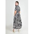 thumbnail image 3 of Vestido camisero print Roman Fashion /Juvenil, 2573 (Negro) negro G, 3 of 4