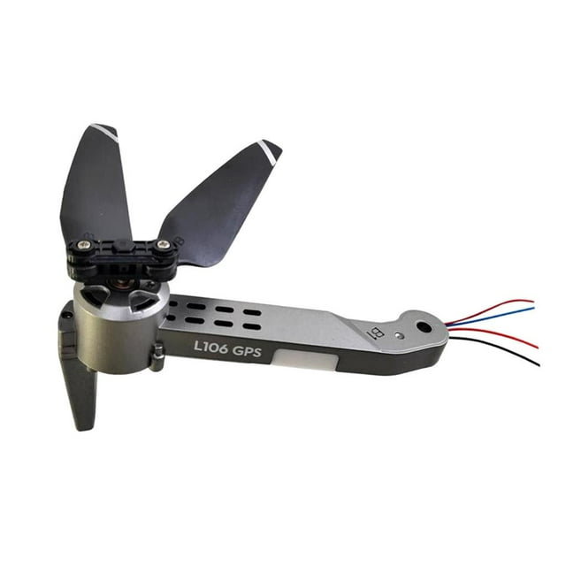 Brazo del eje delantero y trasero para dron de carreras FPV RC L106Pro 4K. Brazo del eje delantero derecho.