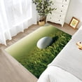 thumbnail image 3 of Sports Golf Area Rugs, 3D Ball Green Carpet, Washable Non Slip Low Pile Soft Rug for Living Room Bedroom Decor Mat 5ftx8ft, 3 of 8