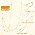 thumbnail image 3 of Maytalsory 3piece Safe And Durable Glasses Chains For Women Easy Installation And Wide, 3 of 6