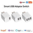thumbnail image 2 of Adaptador USB Tuya Smart Zigbee, Interruptor De 5 V, Miniadaptador De Corriente USB, Interruptor Inteligente Zigbee Para , , Yandex, , 3USB, 2 of 8