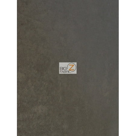 Man Made Fiber Fabrics - Microfiber Suede Upholstery Fabric / Charcoal / Passion Suede Microsuede