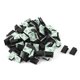 thumbnail image 1 of 100 piezas de bridas adhesivas para cables Soporte para cables Clip de brida, 1 of 4