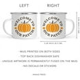 thumbnail image 5 of Koyal Wholesale Fall Autumn Season Stainless Steel Campfire Coffee Mug , Welcome to Our Patch, Pumpking Graphic, 1-Pack, 5 of 5