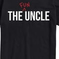thumbnail image 3 of Instant Message - The Fun Uncle - Men's Short Sleeve Graphic T-Shirt, 3 of 6