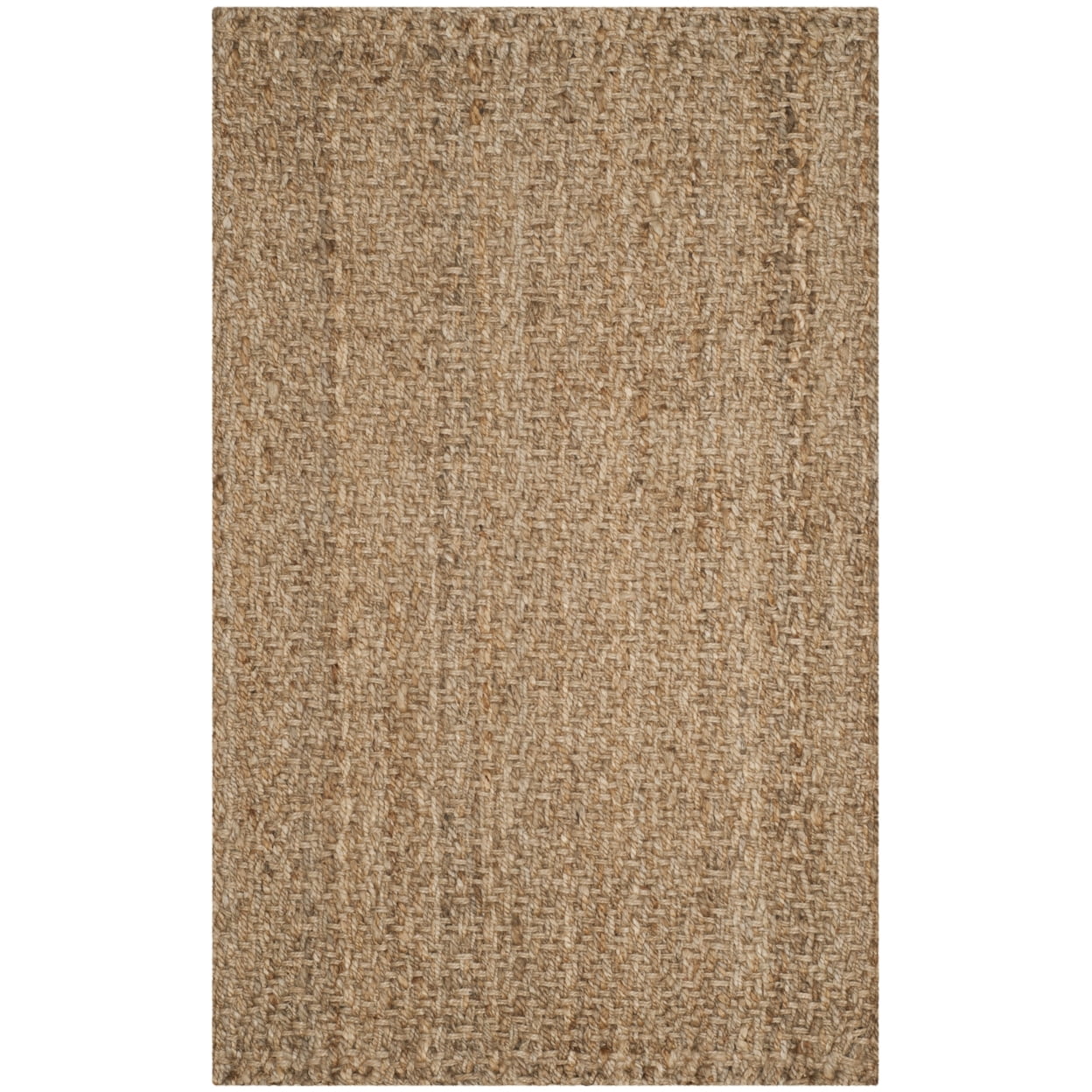 SAFAVIEH Natural Fiber Emory Geometric Jute Area Rug, Natural, 9' x 12'