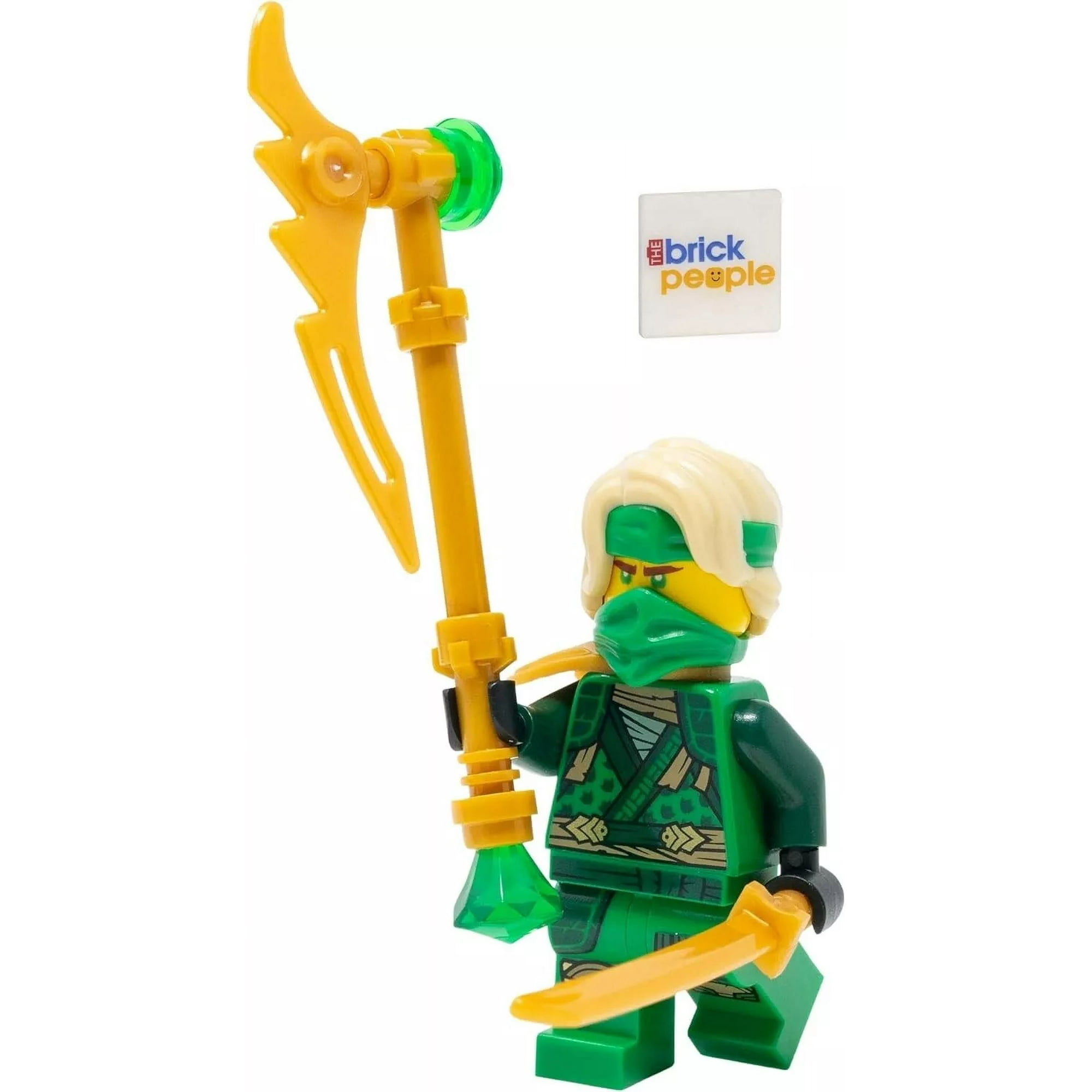 LEGO Ninjago: Lloyd Crystalized Minifigure with Jagged Blade LEGO Ninjago: Lloyd Crystalized Minifigure with Jagged Blade