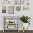thumbnail image 2 of Dream On Me Ridgefield II Changing Table, White with Wire Brushed Pebble Grey, 2 of 4
