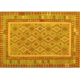 thumbnail image 1 of Ahgly Company Indoor Rectangle Southwestern Yellow Country Area Rugs, 2' x 5', 1 of 4