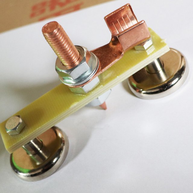 Soporte magnético para abrazaderas de soldadura accesorios para herramientas abrazadera de tierra soporte magnético JShteea Accesorios para autos y motos