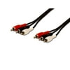NavePoint 3-RCA Male to 3-RCA Male Audio Video Component Cable for HDTV, DVD, VCR, DVR 12 Ft