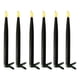 thumbnail image 1 of Hanging Floating Flameless Candles with Wand Flameless Taper Candles LED Candles Warm Light Christmas Candles Black B, 1 of 5