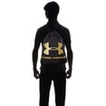thumbnail image 3 of Mochila Under Armour, unisex, para adultos, color negro y dorado, 16 litros, 3 of 5