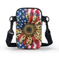 thumbnail image 2 of HELLHERO Sunflower Pattern Design Women Shoulder Bag Polyester with Zipper for Outdoor Daily Use, 2 of 7