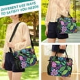 thumbnail image 5 of Ckdifva Wildflowers Colorful Cooler Bag Cooler Cooling Tote Lunch Bag Lunch Box Front Pocket with Shoulder Strap, 5 of 6