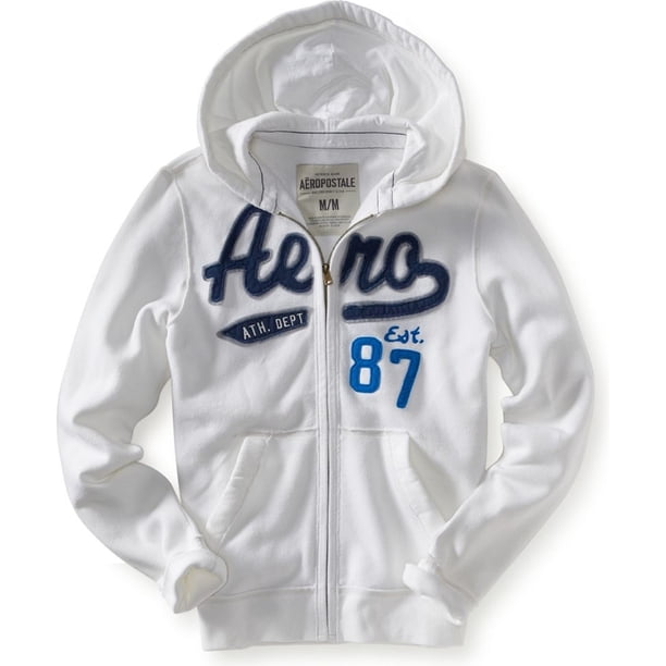 Sudadera con capucha Aeropostale Hombres Zip Up Aero Ath. Departamento Est. 87 102 2XL